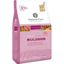 네츄럴코어 에코6 연어 전연령견 작은입자 2.4kg _16799EA, 본상품선택