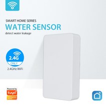 누수탐지기 corui tuya smart wifi 누수 경보 smart security alar 독립 wifi 누수 센서 감지기 flood alert overflow, 1개