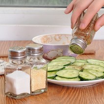 wanghuan유리 조미료 병 후추 글루타민산 나트륨 치킨 에센스 병 밀폐 탱크 주방 용품 조미료 상자 바베큐 조미료 탱크, default
