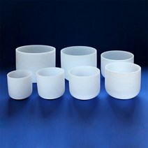 싱잉볼 명상 마음챙김 오팔 크리스탈 그릇 오데 음악 선 불교 명상가 접시 식기 2 인치, 12in full set 7