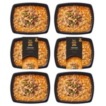 양많은 직장인 아침 점심 저녁 혼밥 편의점대용 맛있는 한 끼 차돌 된장 술밥 도시락 6팩 1080g (냉동), 180g