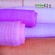 [쿠리연구소] 분홍 6종모음 모시원단 15cm 모시조각보 여름 한복 규방공예 자투리원단, PN2_진달래