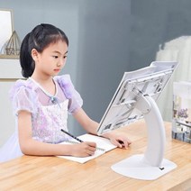 노트북용 접이식 테이블 다기능 휴대용 범용 휴대폰 홀더 침대 소파, WHITE