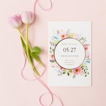 보자기카드 청첩장 BNIEL317, 60매
