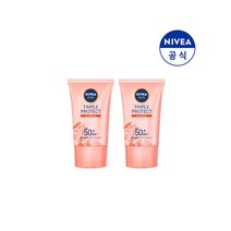 [1+1] 니베아 선 페이스 오일 컨트롤 선 베이스 40ml X 2개