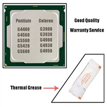G3930 인텔 LGA 1151 프로세서 펜티엄 G4400 CPU G4560 G5500 열 그리스 포함 셀러론 G3930 데스크탑, 04 G4400 and Grease