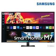 삼성전자 107.9cm UHD 스마트 모니터 M7, LS43BM700UKXKR