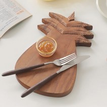 / 파인애플 도마 우드 아카시아 플레이팅 보드 플레이트 트레이, 상세페이지 참조