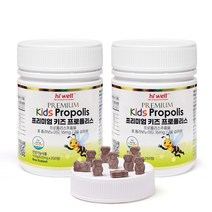하이웰 키즈 프로폴리스 250정, 2통, 155g