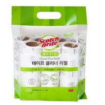 3M 베이직 테이프클리너 대형 리필 7개입, 4개