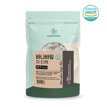 바나바잎차 50티백 인도네시아산 바나바잎100% 코로솔란 다량 함유 건강차 친환경PLA생분해티백 HACCP인증 건조바나바잎 원물 미세플라스틱없는 옥수수전분필터 삼각티백