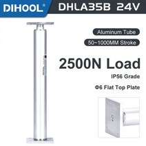 전동 테이블 리프트 24V 전기 선형 액추에이터 DC 모터 드라이브 2500N 푸시 450mm 600mm 스트로크 Bulit-in 리미트 스위치 플랫 패널 서포트, 24V 100MM Stroke_28MMS 800N