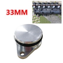 1pcs 33mm 엔진 흡입 밸브 수정 가스켓 자동차 X5 E53 M57