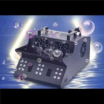 무대 버블메이커 특수효과 웨딩 촬영 비누방울 머신, 버블메이커+LED 라이트
