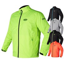 아라이 라이더런 바람막이 방풍 생활방수 바이크 오토바이 자켓, 2XL, 블랙/블루자수