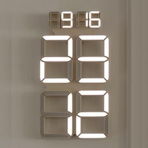 [지성아이엔씨] 플라이토 3D LED LED벽시계 버터, 플라이토 3D LED 버터 LED벽시계