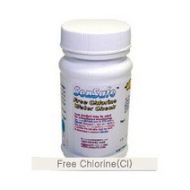 잔류염소측정기/염소페이퍼/염소측정시험지/Free ChlorineCl/범위: 0.0~6.0ppm/막대50회측정