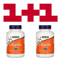 1+1 나우푸드 아르기닌 1000mg 120정