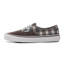 반스 남여공용 스니커즈 애너하임 어센틱 44 DX PLAID WALNUT VN0005U81NU