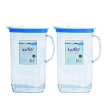 플라코 냉장고 손잡이 직사각 물병 1.5L 2P세트, 블루 (1.5L 2P)