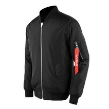 랜더스 블루종 항공점퍼 대학생 블랙 일상패션코디 바람막이점퍼 데일리코디룩 봄아우터코디 가볍게걸치기