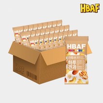[HBAF] 바프 NEW 먼투썬 하루견과 베이지 100봉 (20g X 100봉), 단품
