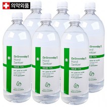 소독기전용 에탄올70% 500ml 1000ml 리필액 6개 세트, 손소독기 리필액 1000ml 3개