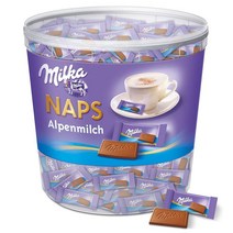 Milka Chocolate 독일 밀카 알프스 초콜릿 냅스 미니 밀크 초코 1kg