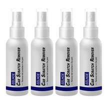 자동차스크래치복구제 컴파운드광택복원제, 100ml*4