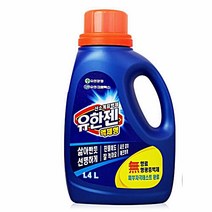 빨래용품 찬물 산소계 의류 삶는 느낌 액상 표백제 오래된옷 흰옷빨래 삶기, 유한젠1.1L액체형 리필 (9,993개)