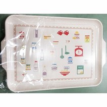 플라스틱쟁반 키친 사각 쟁반 대 400x270x20 X20개 플라스틱 업, 단품