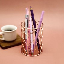 [RAΕ] 셀러프렌드 인테리어 펜꽂이 연필수납함 수납합 책상정리 데스크 펜함 오피스 연필함 원형 ▷_4Ε470Ea, Ε본상품선택!, 옵션무[#@$]