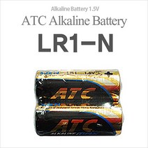 LR1-N(2알) 알카라인건전지 ATC 1.5V LR1(N) 497542EA, 1, 본상품선택