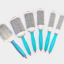 미짱 은나노 세라믹 핫 컬링 브러쉬 53호 43호 33호 25호 20호 패들쿠션, 1개, 미짱은나노핫컬링브러쉬(33호)