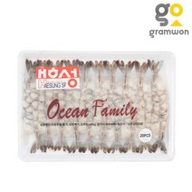 노바시새우 20미(460g) 튀김용 새우 (피맥스), 피맥스 튀김용 새우 20미