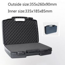 펠리칸 장비 하드 케이스 플라스틱 휴대용 도구 상자 도구 안전 보호, 355x260x90mm