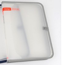 똑딱이 반투명 A4파일집 화일가방 서류파우치 간편백 에이포종이 캐이스 휴대용 문서 벡 속이보이는 주머니