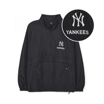 MLB 베이직 썸머 아노락홑겹 NY Black