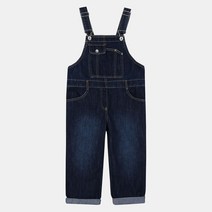 유솔 주니어 아동 키즈 NC이천점 귀욤귀욤 스판력 짱짱!! 아메카지 오버롤데님 멜빵 청바지 ULTJ22156