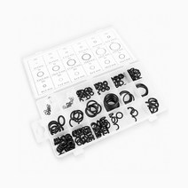 고무링 고무오링 O링 오일링 패킹 수리 키트 255pcs, O링225pcs, 1개