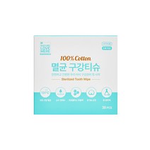 네이쳐러브메레 멸균 구강티슈 30매입, 1개
