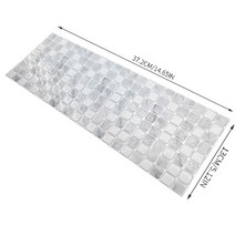인테리어소품 PVC 자체 접착 주방 호일 패널 욕실 타일 스티커 3D 모자이크 벽지 껍질 스틱 배경 비닐 방수 장식, [01] 1 Piece, [01] DJ021 (37.2x13cm)