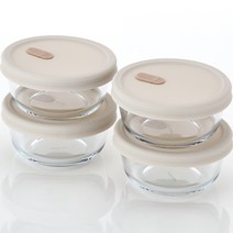 네오플램 냉동밥보관용기 밥용기 4P 360ml 전자렌지용기 4개, 새밥용기 360ml 4개