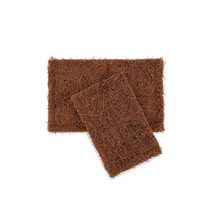 풀서클 Full Circle Zero Waste 코코넛 라텍스 수세미 패드 2개 세트 브라운