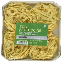 Compagnia Sanremo Pasta San Remo Italian Egg Fettucine Pasta - Non-Gmo Free Range Egg Traditional F, 1