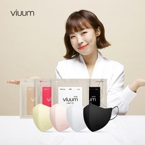 [새부리형KF94] 푸름웰니스 비움 라이트핏 KF94 마스크 100매, 대형, 코랄