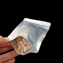 밑투명 스탠드형 알루미늄 지퍼백 15X22cm 100P 은박 봉투 고급 야채 _ 22092786EA, 쿠팡 자비샵 본상품선택