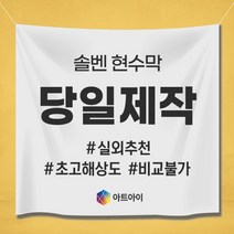 솔벤 현수막 제작 주문 플랜카드 퀵배송 출고 맞춤 디자인 시안 30cm X 1m, 내 파일로 현수막출력(Ai psd pdf 등), 90cm, 6m이하