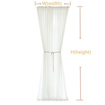 방음커튼 누보데코 린넨 거실 속커튼 모던하우스 암막 커튼 화이트 레이스 커피 메쉬 순수 원사 위아래로 고정 바 주방 캐비닛 유리 도어