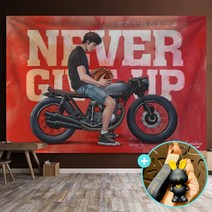 중문대신커튼 가로 3미터 슬램덩크 배경 현관가림막 6미터 조명 세트, 슬램덩크D